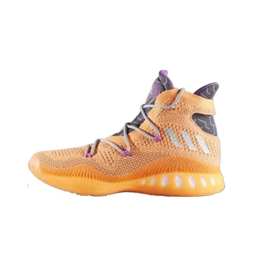 Adidas Crazy Explosive Primeknit Баскетбольные кроссовки Высокий топ Оранжевый Черный Мужской