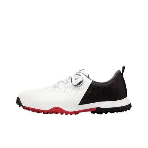 PGM Golf Shoes Низкий Топ Белый Черный Красный Мужской