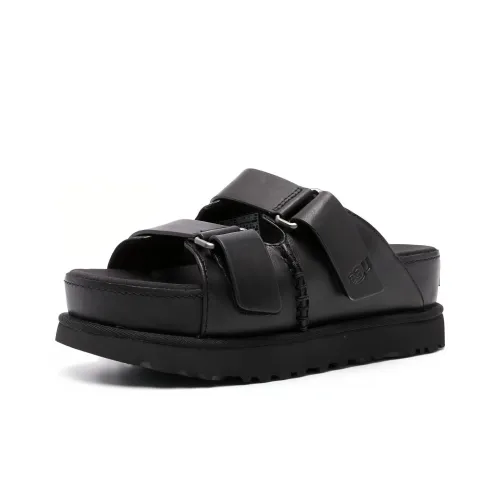 UGG Массаж Антибактериальные Слипоны Женские Черные