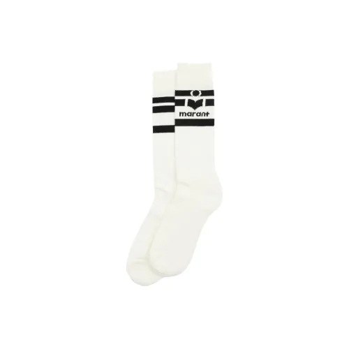 ISABEL MARANT 1 упаковка Экрю Мужские носки до икры MID