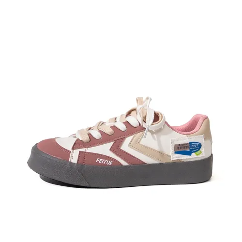 Feiyue Скейтборд Кроссовки Низкие Top Камео Коричневый/Бежевый Женские