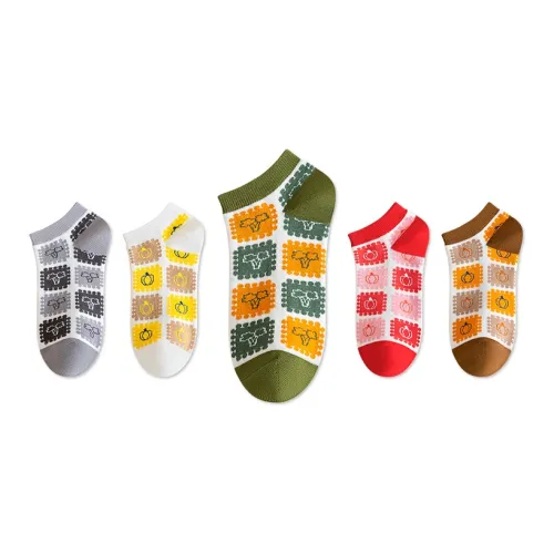 Низкие носки Taste The Color женские упаковка из 5 пар