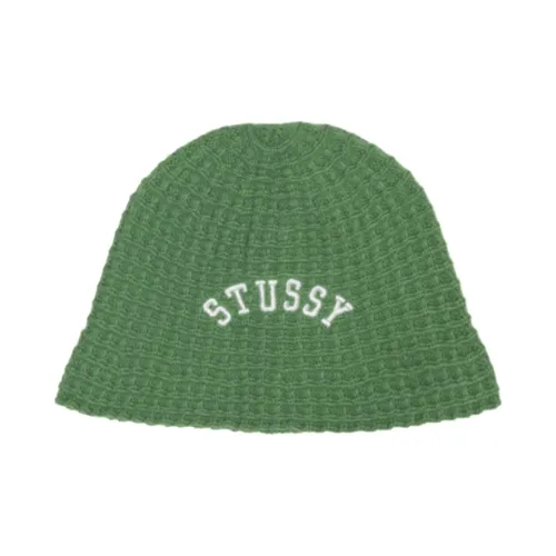 Stussy Акриловые Шапки-бини Унисекс Зеленый