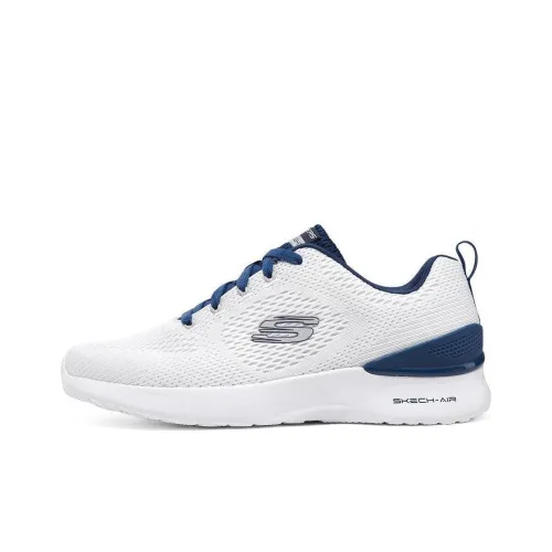Skechers Skech Air Dynamight Casual Low Top White/Marine Blue Men's