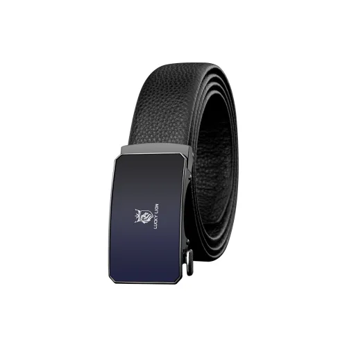 LUCKY LION Юность Повседневный Автоматический Застежка Ремень Бизнес Брюки Ремень Телесный Коровья Кожа Ремни Мужской 3,5 см