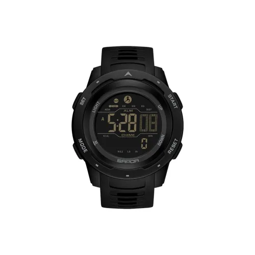 Rlychee Мужские Студенческие Хорошо Выглядящие Минималистский стиль Часы Электронный Механизм TPU Ремешок Часы Мужские Часы Черный Циферблат