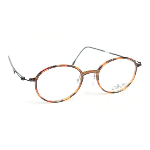 SILHOUETTE Пластиковая оправа Oval Оправы для очков Унисекс Черный