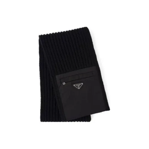 PRADA Новые шерстяные вязаные шарфы для мужчин
