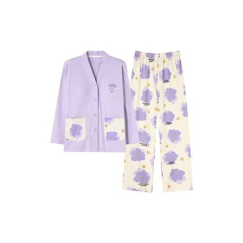 Follow the United States Пижамный комплект Женские Таро фиолетовый