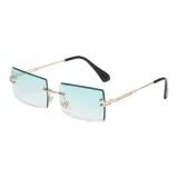 Золотая рамка, градиент зеленый