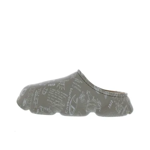 Champion Super Meloso Домашние тапочки Мужской Черный Белый