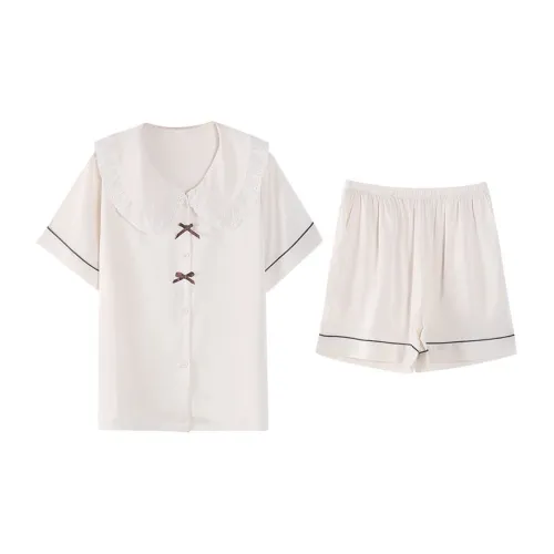 Kerener Пижамный комплект Женский Белый