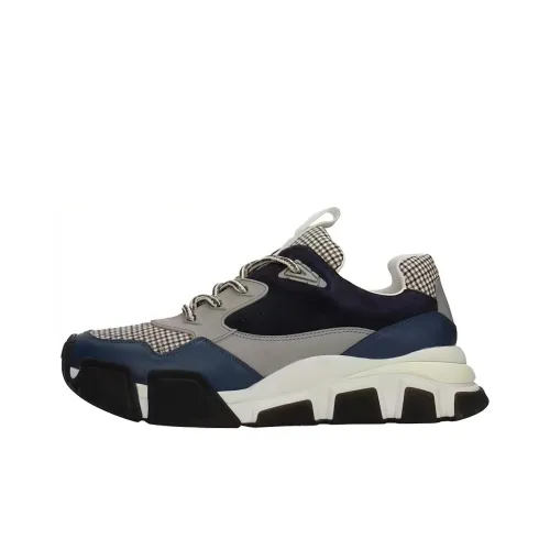 Ferragamo Устойчивый к истиранию Низкий Топ Спортивная Повседневная Обувь Мужская Черный Серый