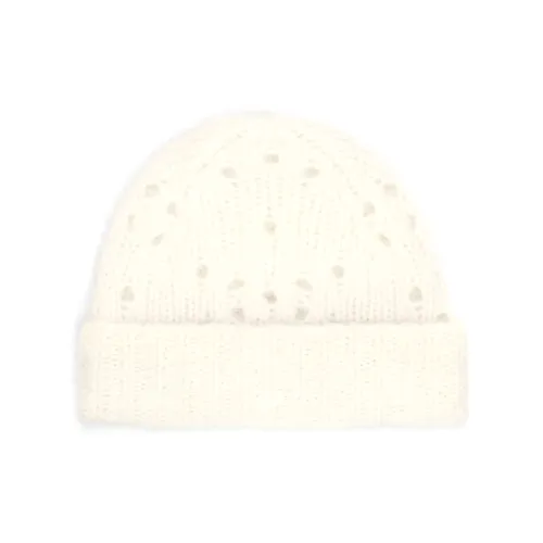 CELINE Мохер Полиамид Шапки-бини Женские Белые