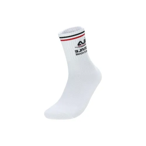 FILA 1 Pack Standard White Men's MID Shin Носки