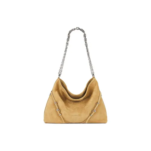 GIVENCHY Voyou Замша Сумка Сумка через плечо Женская Коричневая