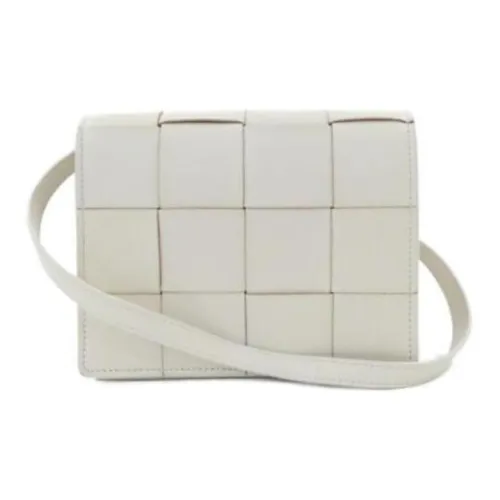 Bottega Veneta Овчина Сумка через плечо Женская Белая