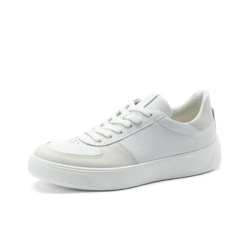 Ecco Низкие Кроссовки для скейтбординга Женские Белые