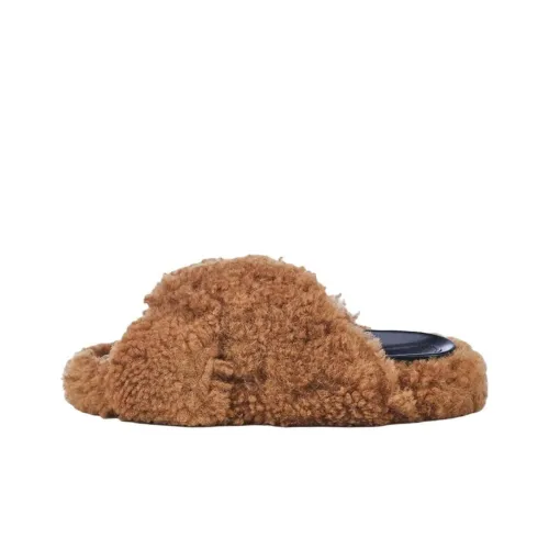 MARNI Fussbett Слипоны Женские Коричневый