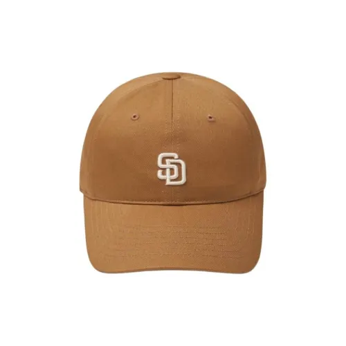 Бейсбольная кепка MLB Base Logo хлопок полиэстер унисекс коричневый