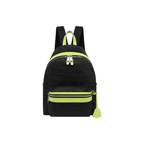 MOSCHINO Nylon Backpack Unisex Black