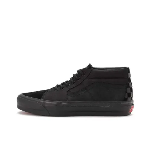 Vans SK8 MID REISSUE 83 MG MID Топ Скейтборд Кроссовки Унисекс Черный