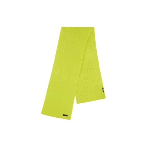 VERSACE Вязаные шарфы Женские Зеленый