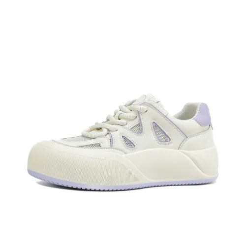 D Fuse SCANDINAVIA Пухлые ботинки устойчивые к истиранию легкие кроссовки с низким верхом для скейтбординга женские