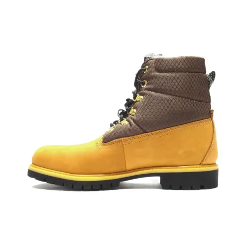 Timberland Ankle Boot Martin Низкий каблук Мужской Желтый Коричневый