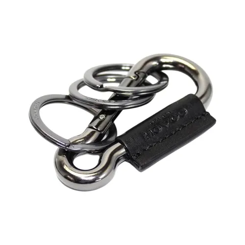 COACH Латунь Брелоки Унисекс Серебряный