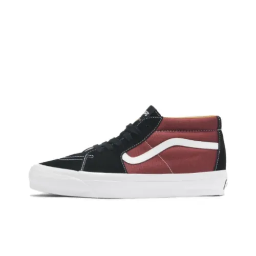 Vans SK8 Кеды MID Топ Черный Красный Унисекс