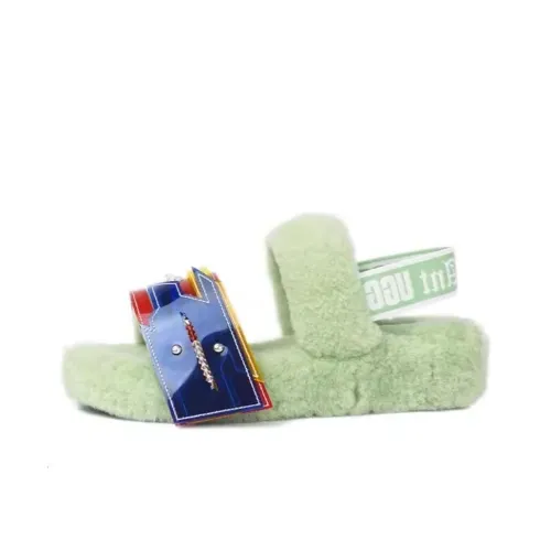 ALIENANT x UGG Стильные Сандалии Женские Зеленые