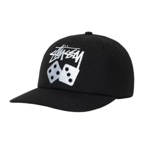 Stussy Импортный Шерстяные Кепки Унисекс Черный