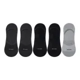 5 пар (Черный 2 + Темно-серый 2 + Светло-серый)