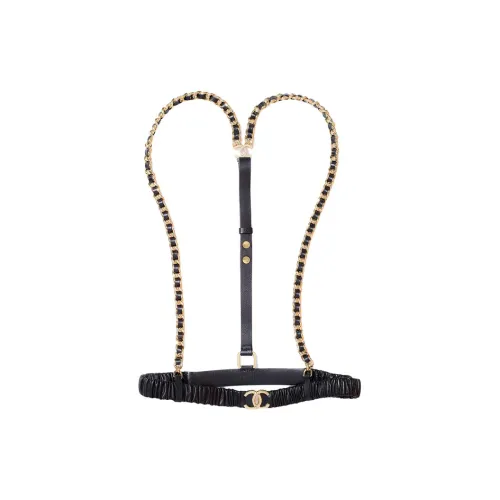 CHANEL Телячья кожа Кожаные ремни Унисекс