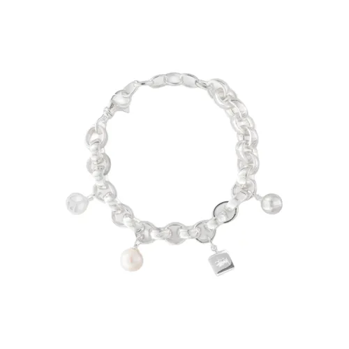 Stussy Серебряный Браслеты Унисекс Серебряный