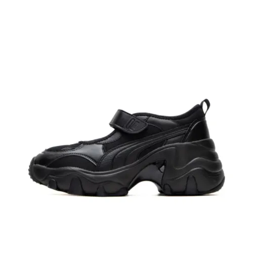 PUMA Pulsar Wedge Повседневный Низкий Топ Черный Женский