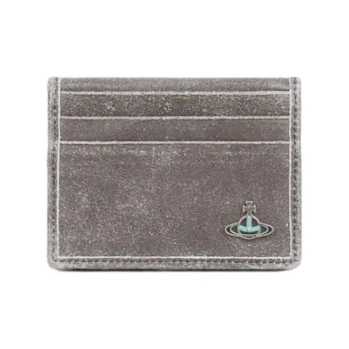 Vivienne Westwood Коровья кожа Кошелек Средний Мужской Серый