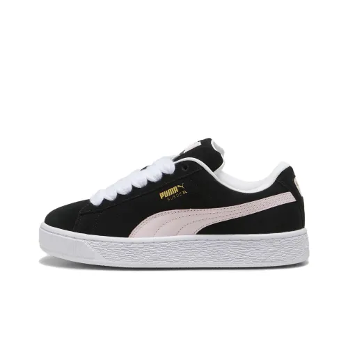 PUMA Suede XL Скейтборд Кроссовки Низкие Белый Черный Розовый Унисекс