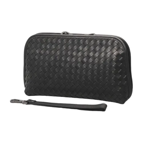 CMLZIUA Коровья кожа Клатч Стандартный Унисекс Черный