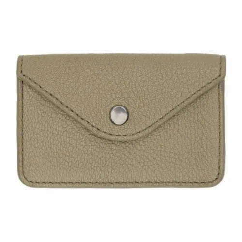 Lemaire Кошелек из козьей кожи женский цвет хаки