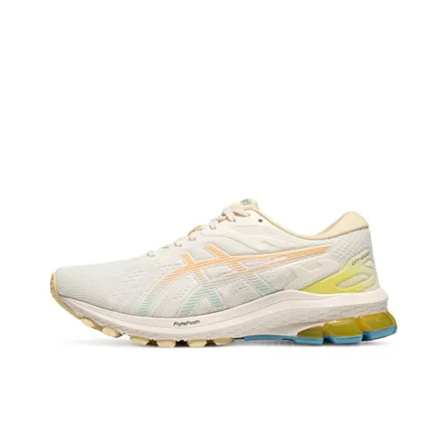 Asics GT 1000 10 Low Топ Тренировки Спринт Беговые кроссовки Женские Бежево-оранжевый