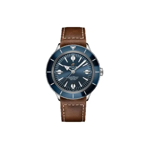 BREITLING Автоматический Механический Часы для мужчин, 42 мм, синий