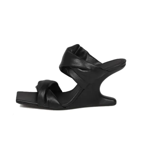 RICK OWENS Слипоны Черные Женские