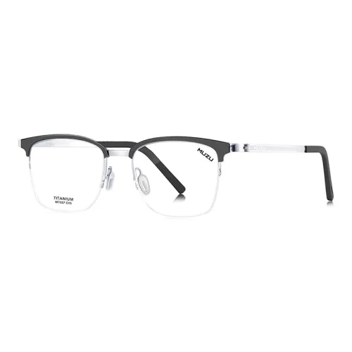 MUZU Чистый титан силикон оправа для бровей оправа для очков унисекс