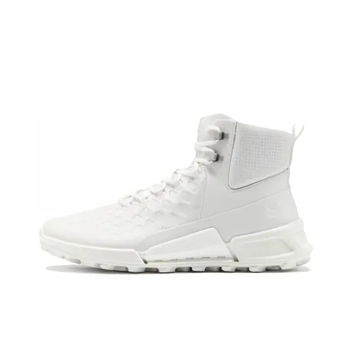 Ecco Step 2,1 Series Высокий Топ Casual Женский Белый