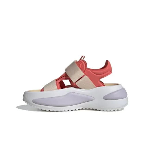 Adidas Mehana Пляжные сандалии Бежево-оранжевый Женские