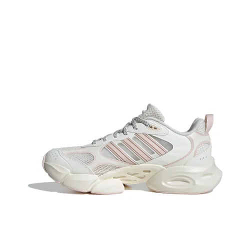 Adidas CLIMACOOL VENTO 3,0 Беговые кроссовки Низкий топ Белый Пыльно-розовый Женские