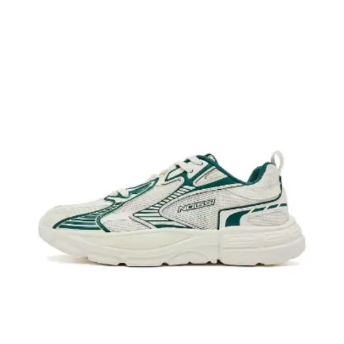 QIAODAN Mountains of the Sea II Амортизация Износостойкий Низкий Топ Casual Мужской Белый Зеленый