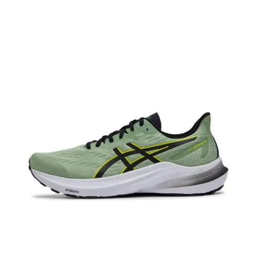 ASICS GT 2000 12 Low Top Тренировочная обувь для бега на длинные дистанции Мужская Зеленая Черная